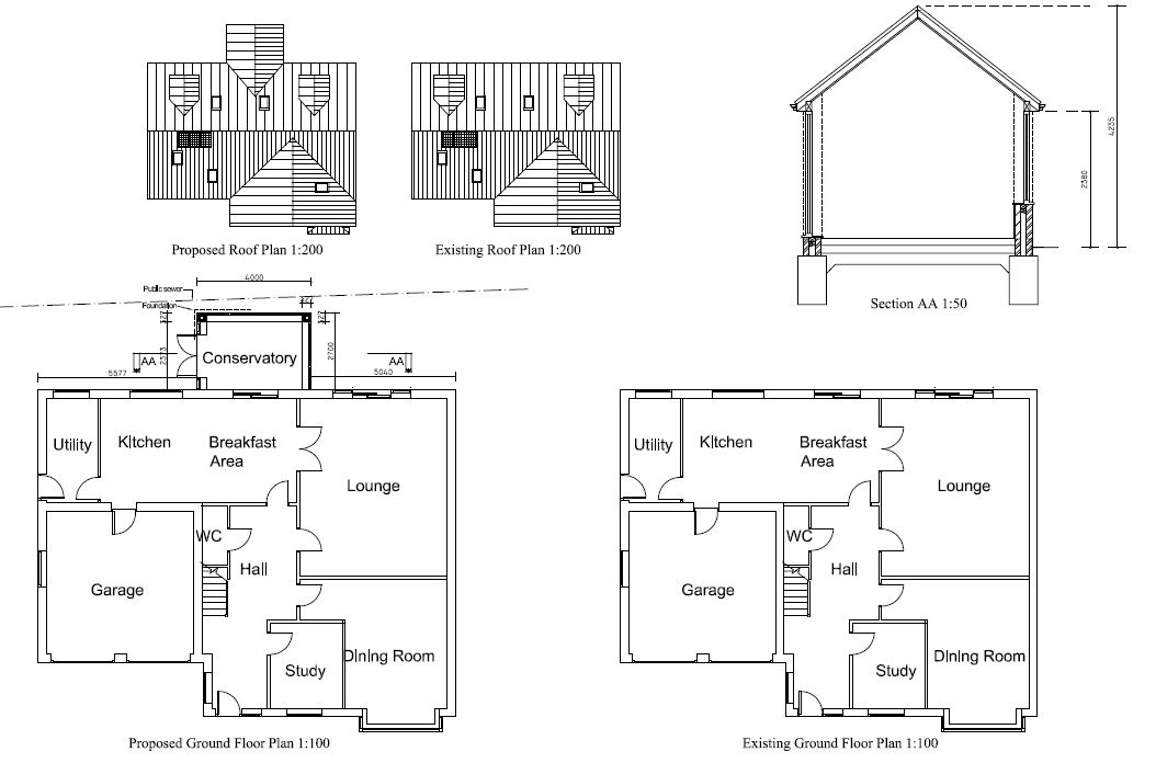 Architectural plans design service 