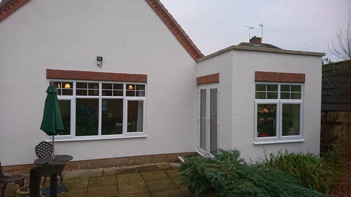 Orangery with a large lantern light in the roof